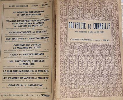 Polyeucte de Corneille - Pierre Corneille - copertina