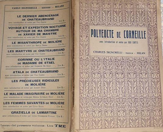 Polyeucte de Corneille - Pierre Corneille - copertina