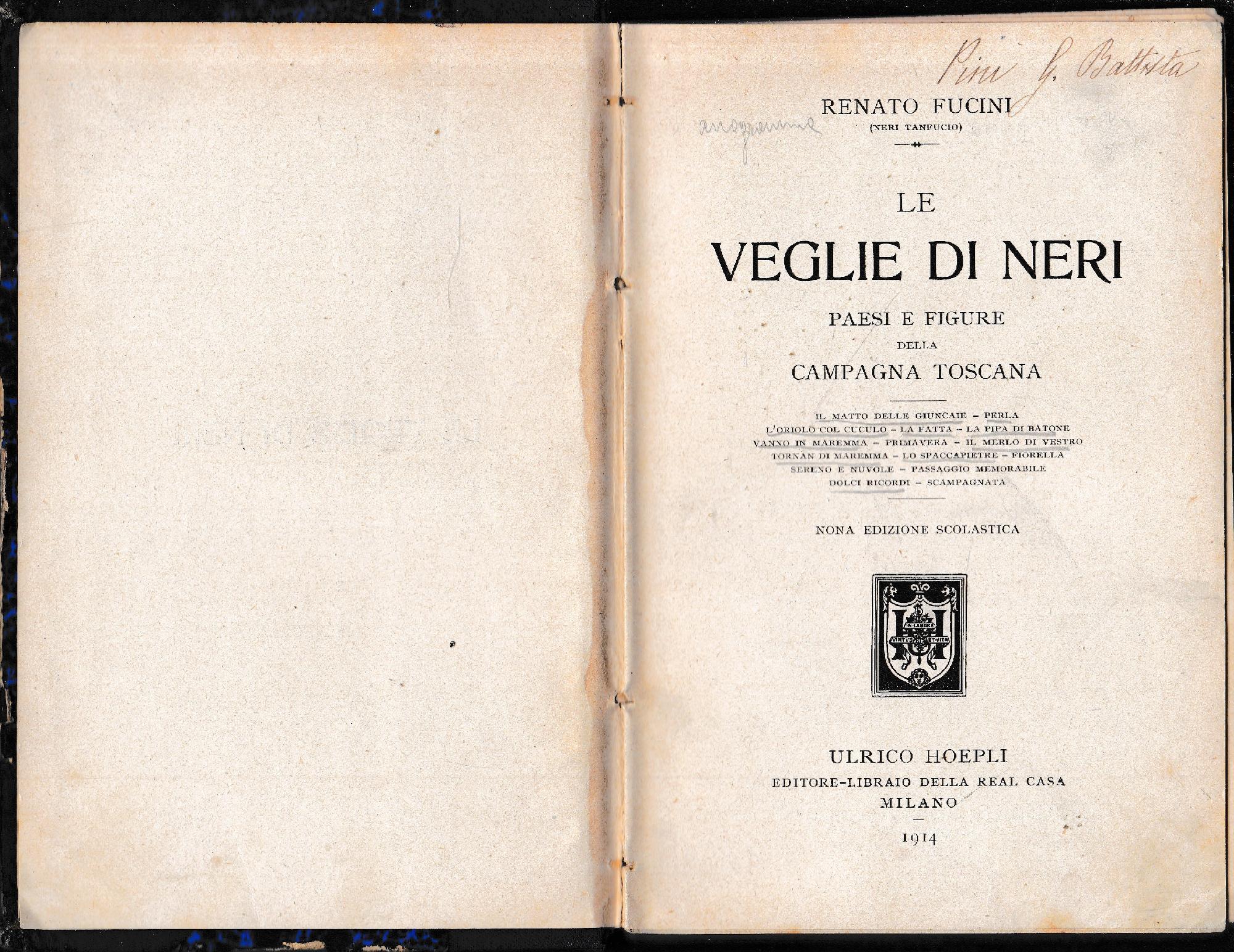 Le veglie di Neri