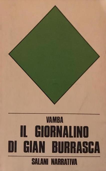 Il  giornalino di Gian Burrasca - Vamba - copertina