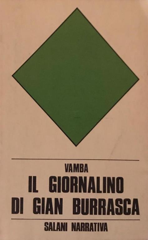 Il  giornalino di Gian Burrasca - Vamba - copertina