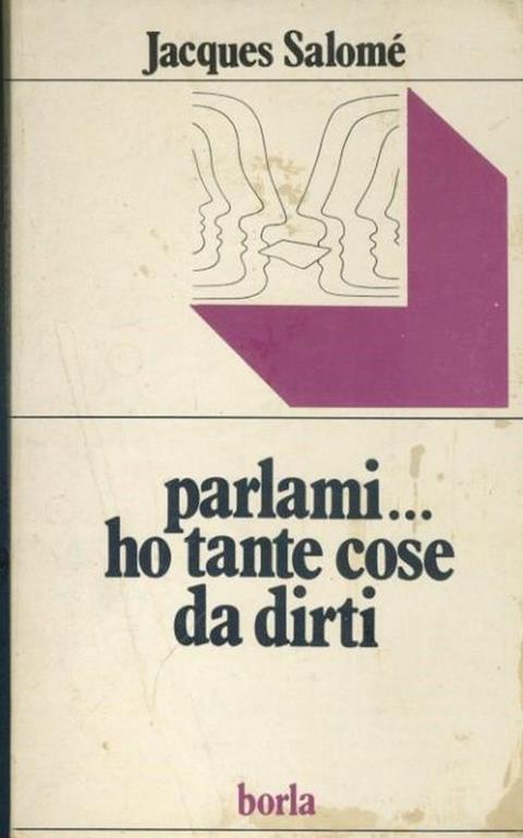 Parlami...ho tante cose da dirti - Salomé Jacques - copertina