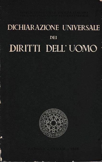Dichiarazione universale dei diritti dell'uomo - copertina