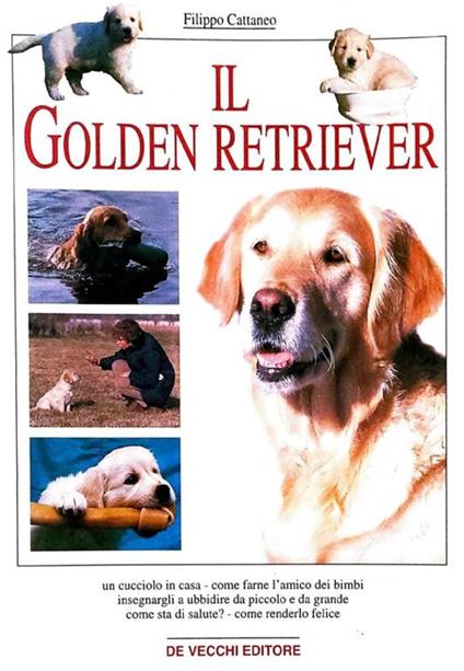 Il  golden retriever - Filippo Cattaneo - copertina