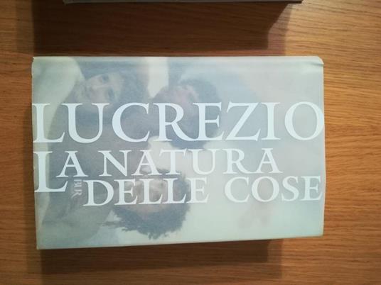La natura delle cose - Tito Lucrezio Caro - copertina