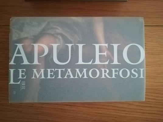 Le metamorfosi - Apuleio - copertina