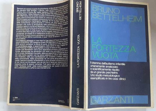 La  fortezza vuota - Bruno Bettelheim - copertina