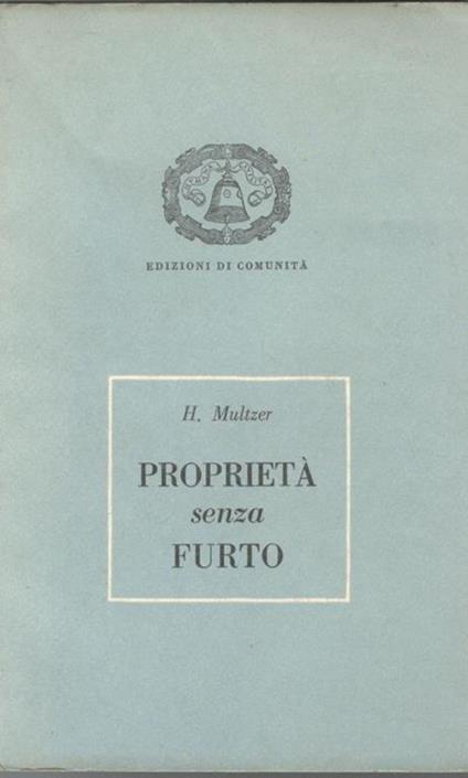Proprietà senza furto - copertina