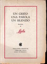 Un  gesto una parola un silenzio