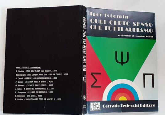 Quel certo senso che tutti abbiamo - copertina