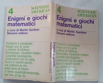 Enigmi e giochi matematici - copertina
