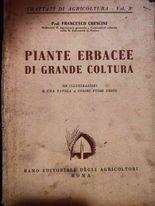 Piante erbacee di grande coltura - Francesco Crescini - copertina