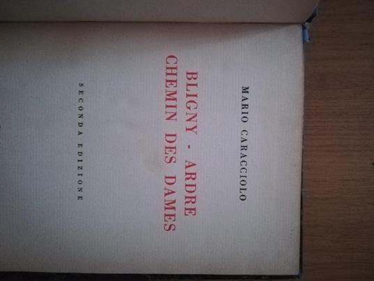 Bligny - Ardre Chemin des dames - Mario Caracciolo - copertina