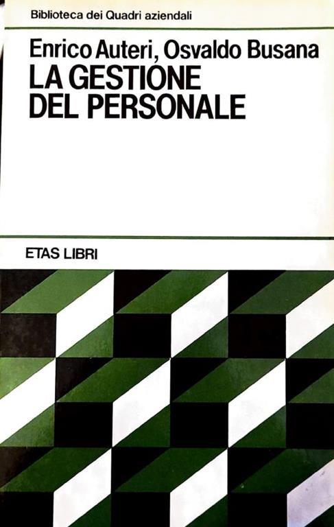 La  gestione del personale - copertina