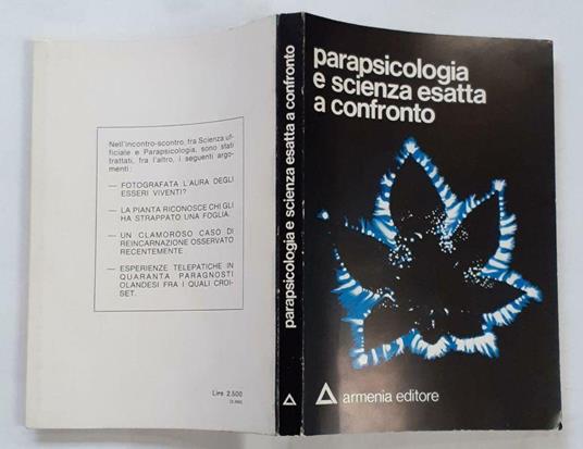 Parapsicologia e scienza esatta a confronto - copertina