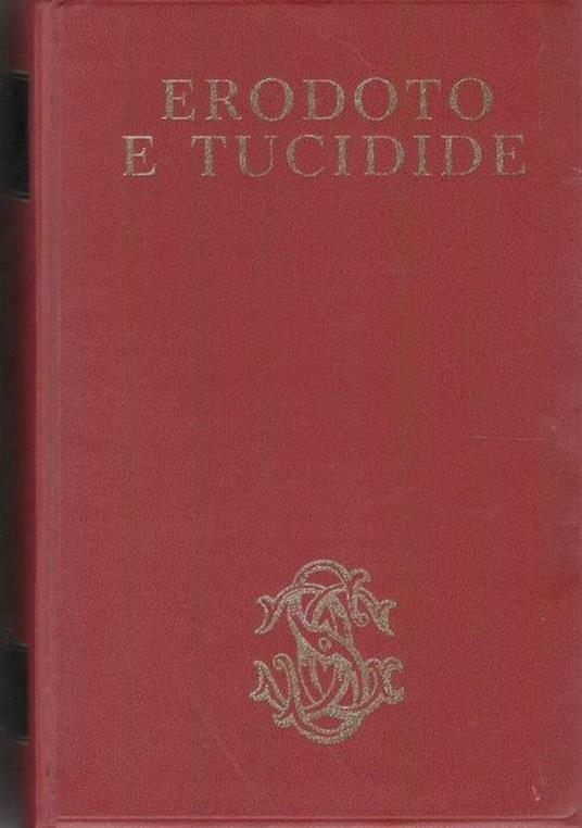 Erodoto e Tucidide - copertina
