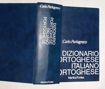 Dizionario portoghese- italiano, italiano- portoghese - Carlo Parlagreco - copertina