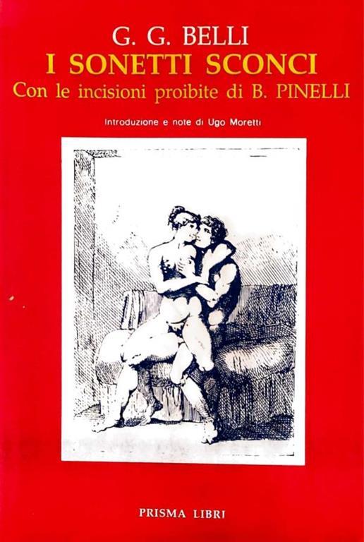 I  sonetti sconci - Gioachino Belli - copertina