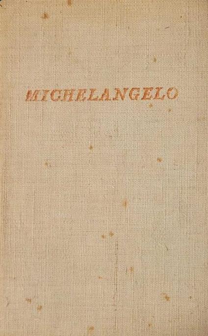 Michelangelo - Hermann Grimm - copertina