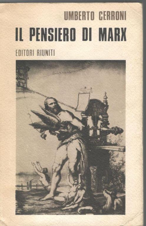 Il  pensiero di Marx - Umberto Cerroni - copertina