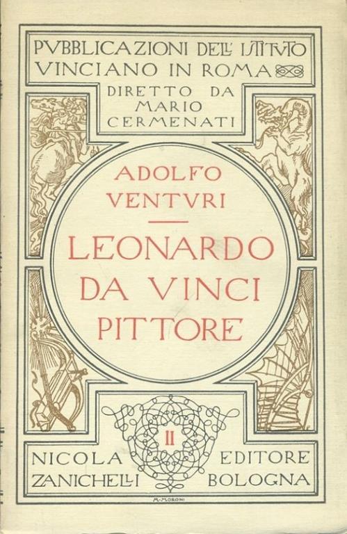 Leonardo da Vinci Pittore - Adolfo Venturi - copertina