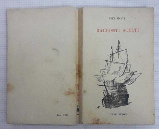 Racconti Scelti - Bret Harte - copertina