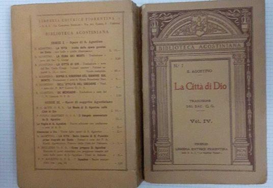La  citta'di Dio. Volume IV - Agostino Suh - copertina