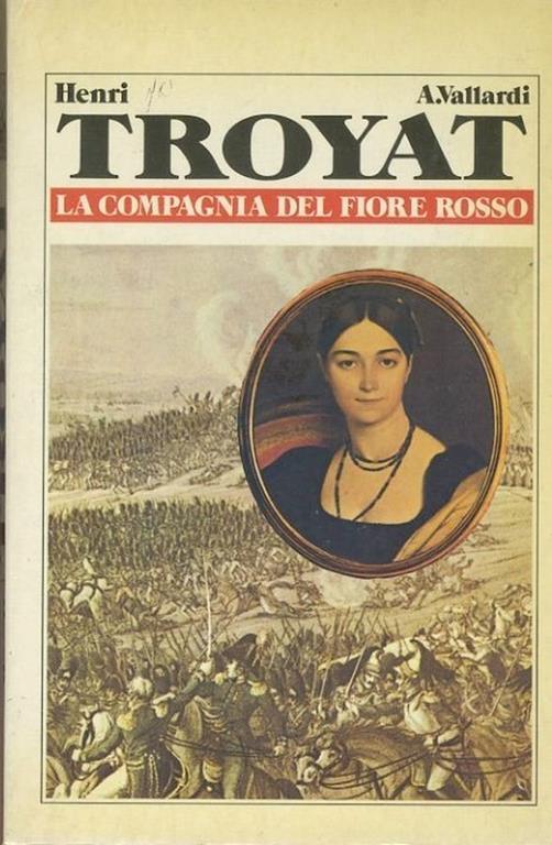 La  compagnia del fiore rosso - Henri Troyat - copertina