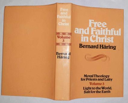Free and faithful - Bernhard Häring - copertina
