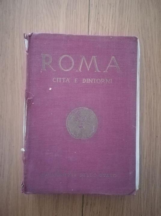 Roma città e dintorni - copertina