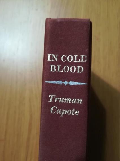 En Clod Blood - Truman Capote - copertina