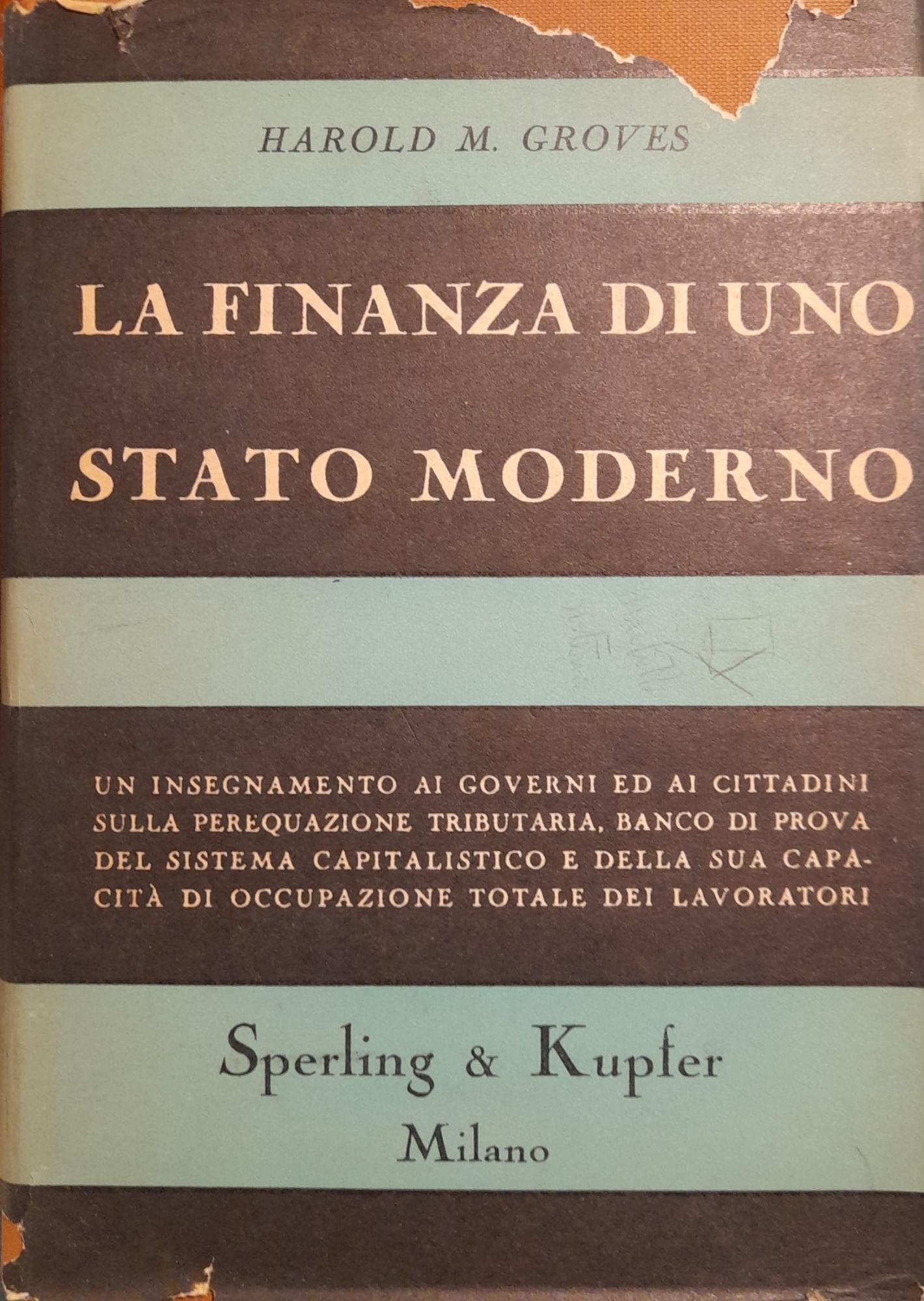 La finanza di uno stato moderno
