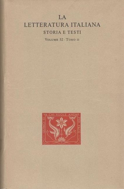 Opere, tomo II - Giacomo Leopardi - copertina