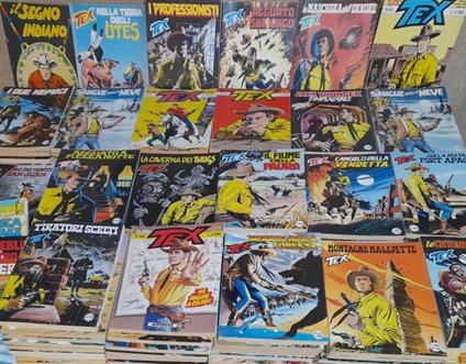 Lotto: fumetti Tex - copertina