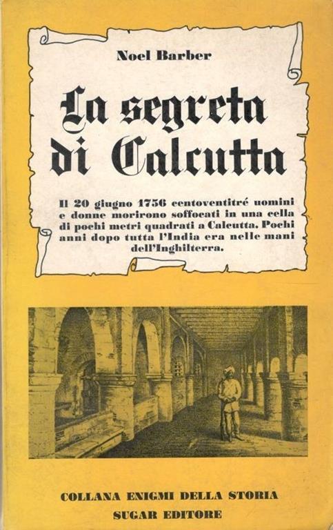 La segreta di Calcutta - Noël Barber - copertina