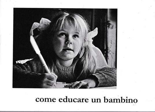Come educare un bambino - copertina