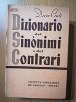 Dizionario dei sinonimi e dei contrari