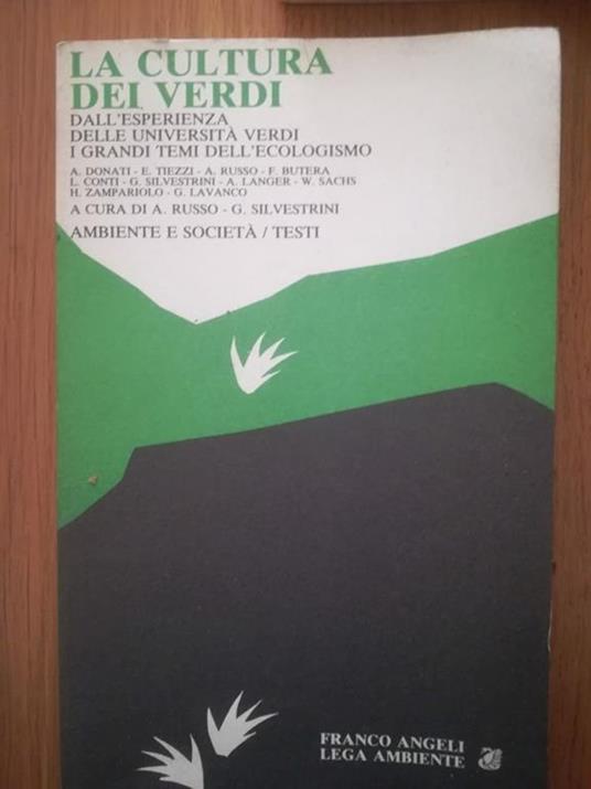 La cultura dei verdi - copertina