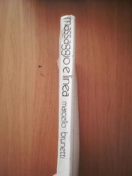 Massaggio e linea - Marcello Brunetti - copertina