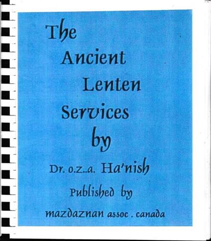 The Ancient Lenten Services - copertina