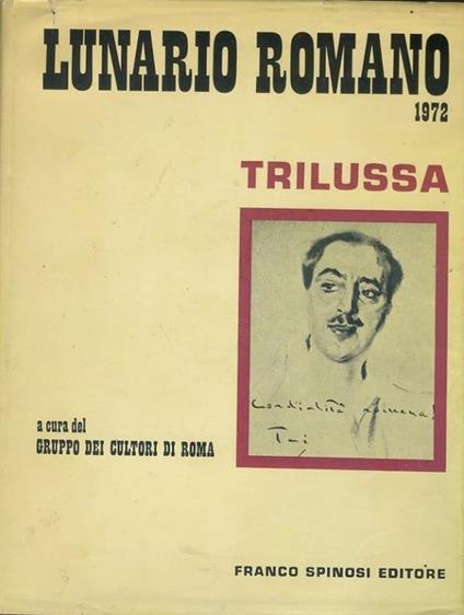 Lunario romano 1972. Trilussa - copertina