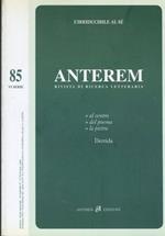 Anterem. Rivista di ricerca letteraria. N.85