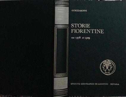 Storie fiorentine dal 1378 al 1509 - Francesco Guicciardini - copertina