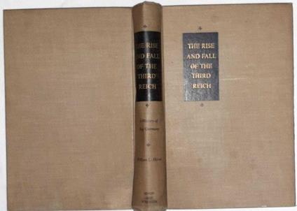 The rise and fall of the third reich - William L. Shirer - copertina