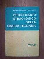 Prontuario etimologico della lingua italiana
