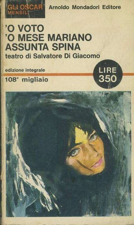 'O voto .'O mese mariano. Assunta Spina - Salvatore Di Giacomo - copertina