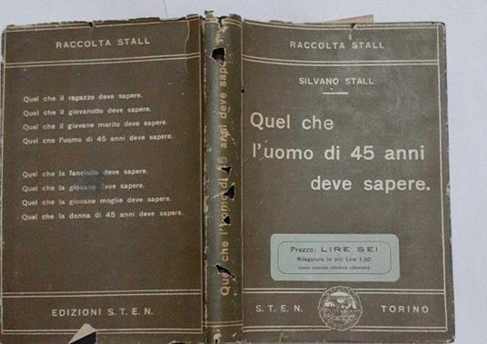 Quel che l'uomo di 45 anni deve sapere - Silvano Stall - copertina