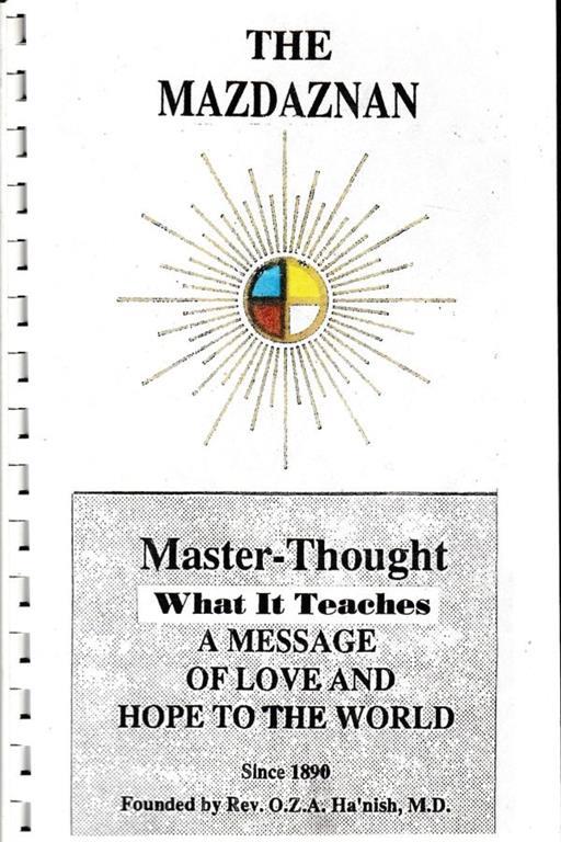 The Mazdaznan. Master-Throught - copertina