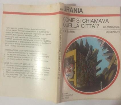 Come si chiamava quella citta'? - copertina