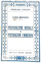 Preparazione morale e preparazione finanziaria